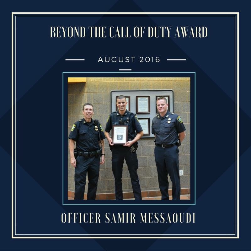 Somerville Police Beyond The Call of Duty Award | The Somerville ...