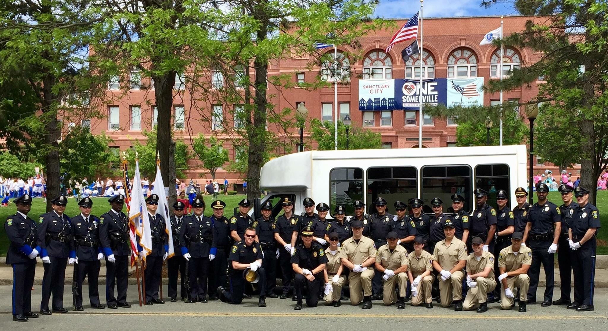 The Somerville Police Department’s New 2017 Facebook Cover Photo The