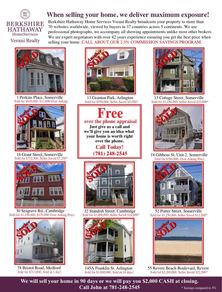 Berkshire Hathaway Home Services Verani Realty The Somerville/Medford