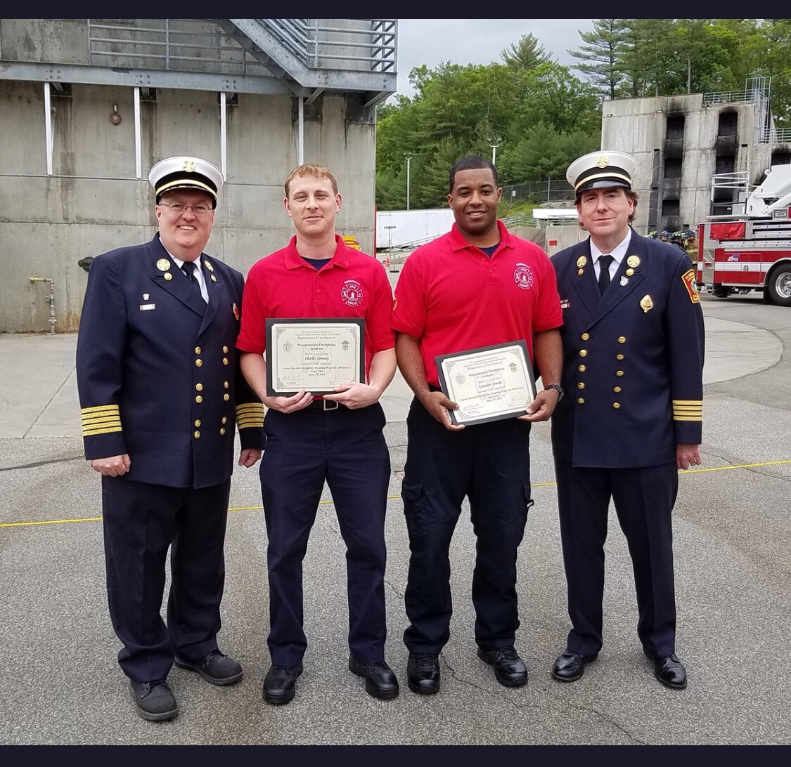 Somerville Gets Two New Firefighters The Somerville/Medford News Weekly