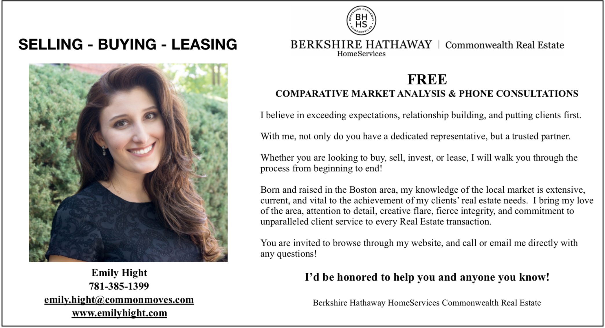 Emily Hight of Berkshire Real Estate Somerville